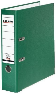 Falken 9984055 Ordner PP-Color S80 - A4, 8 cm, grün