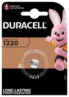 Duracell Batterie Flachbatterie DL1220 Blister / Lithium 3V