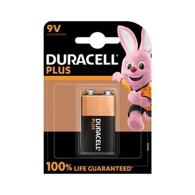 Duracell Batterie Plus 9V MN1604/6LR61 1er Blister