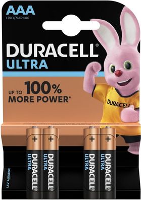 Duracell Batterie MX2400 Ultra Power Micro 4er Blister