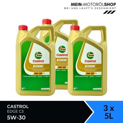 Castrol Edge 5W-30 C3 3x5 Liter