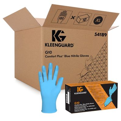 KleenGuard G10 Nitril-Handschuhe, blau, Gr. XL, 24cm, 100 St/Box