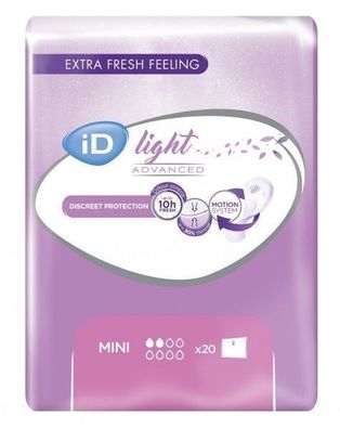 iD Light Advanced Mini, pink, 20 St/Btl