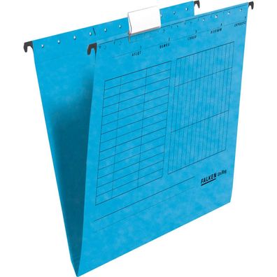 Falken Hängemappe 11287760 seitlich offen blau 5 St./Pack