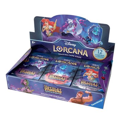 Disney Lorcana Ursulas R?ckkehr - Display mit 24 Booster Packs (Deutsch)