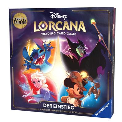 Disney Lorcana Der Einstieg - Sammelkartenspiel (Deutsch)