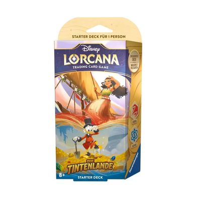 Disney Lorcana Die Tintenlande - Starter Deck Rubin und Saphir (Deutsch)