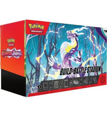 Karmesin & Purpur - Build & Battle Stadion Box - deutsch