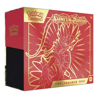 Pokemon Karten Karmesin & Purpur Top Trainer Box Koraidon DE