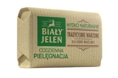 Bia?y Jele? Leinen Stückseife, 100g