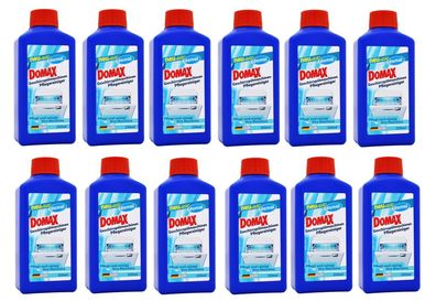 Domax Spülmaschinen Pflegereiniger - 12er Pack (250 ml) - Effektiver Reiniger