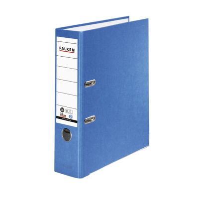 Falken 11285673 Recycolor-Ordner - A4, 8 cm, blau