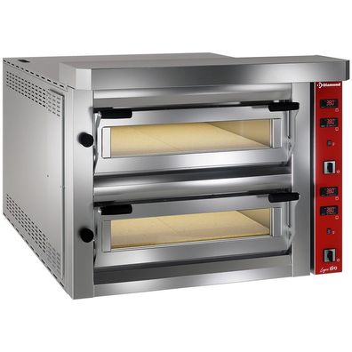 Profi Elektro Pizzaofen Flammkuchenofen für 12 x (Ø) 35 cm Pizzen Gastlando