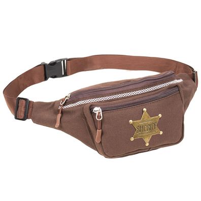 Bauchtasche Cowboy braun