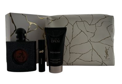 Yves Saint Laurent Black Opium Eau de Parfum 50ml + Body Lotion 50ml & Mascara