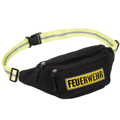 Bauchtasche Feuerwehr schwarz