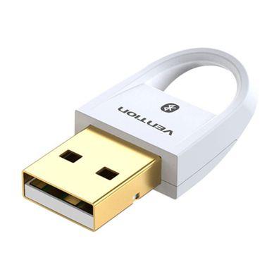 Vention USB Adapter in Weiß Bluetooth 5.0 kompatibel mit Windows 10, 8, 7