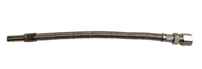 Flex-Schlauch Quetschverschraubung 3/8" x Rohr 10mm Panzerschlauch 30 cm/300 mm