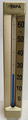 TOPA Maschinenthermometer 0°C - 60°C 90° Winkel 200 x 150 mm 1/2" AH200ALE150