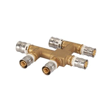 Alpex F 50 PROFI Kreuzungs-T-Stück, 20 x 16 x 20 mm