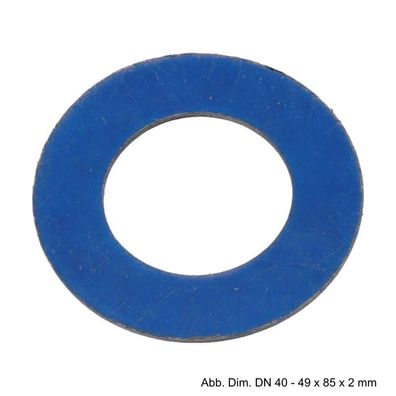 Flanschdichtung für PN 10/16, DN 65 - 77 x 127 x 2 mm