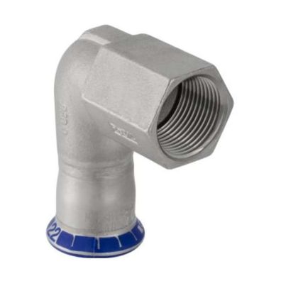 Geberit Mapress Edelstahl Übergangswinkel 90° IG, 22mm x 3/4"