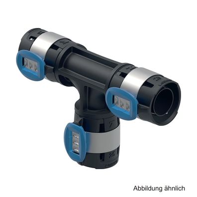 Geberit FlowFit T-Stück, 20-20-20 mm