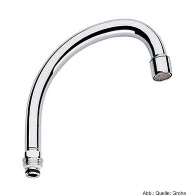 GROHE Rohrauslauf schwenkbar mit 144 mm Ausladung, verchromt 13072000