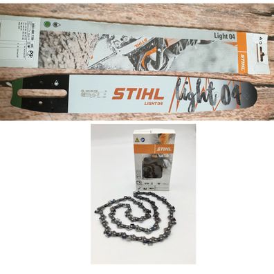 STIHL Führungsschiene Light 04 35cm / 14" - 3/8" - 1,6 mm 30030007709 + 1x Kette