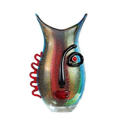 Glasart Design-Vase "Vista", 21x12x33,5cm, von Gilde Handwerk