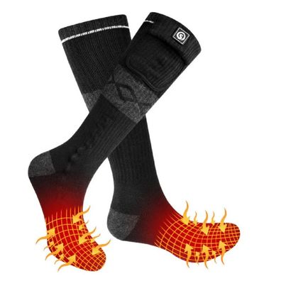 Beheizbare Socken, Elektrische Warme Socken Wiederaufladbare Skifahren Camping SS05B