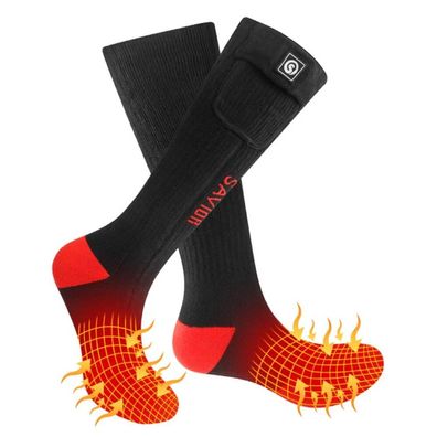 Beheizbare Socken, Elektrische Warme Socken Wiederaufladbare Skifahren Camping SS06R