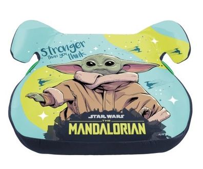 Kinder Auto-Sitzerhöhung: "MANDALORIAN", stronger than you think, EC Norm R129