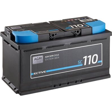 ECTIVE Semi Cycle SC110 AGM Versorgungsbatterie 110Ah