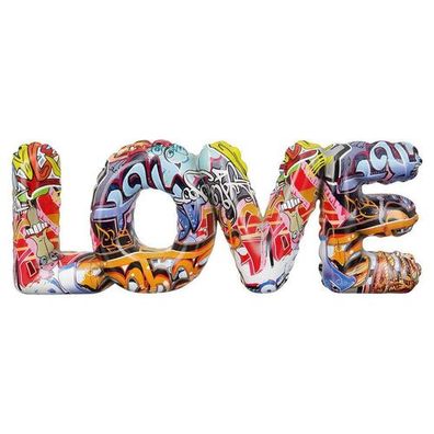 Poly Schriftzug LOVE Street Art, 5x38,5x15cm, von Gilde Handwerk