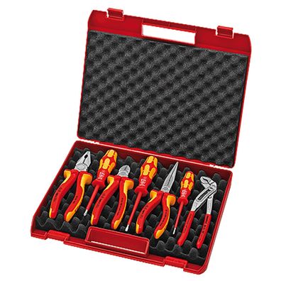 Knipex Werkzeug-Box mit 7tlg. en Werkzeugset - 002115