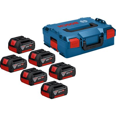 Bosch Akkupack 6x GBA 18V 4,0 Ah - 1600A02A2S