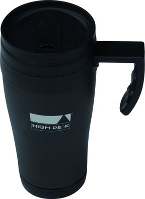 Doppelwandiger Thermobecher Deckel mit Trinkverschluss 0,42 L High Peak