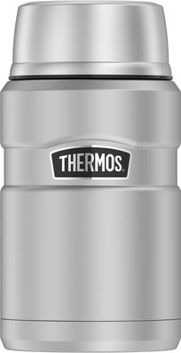 Thermo Speisegefäß 0,71L Stainless steel mat Speisebox Thermobehälter Thermos