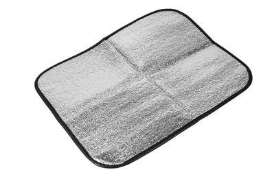 Alumatte Sitzkissen 45x35x0,5 cm Thermokissen Isoliermatte sitzmatte Sitzauflage