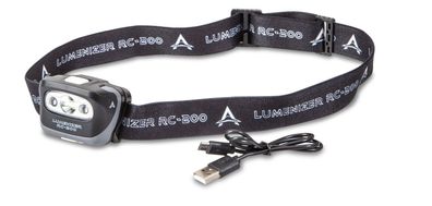 Stirnlampe Akku Anaconda Lumenizer RC-200 200 Lumen 7 Modi Kopflampe Headlamp