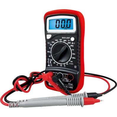 KS TOOLS Digital Multimeter inkl. Préfspitzen - 150.1495