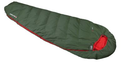 Mumienschlafsack Pak 600 210x75/50 cm bis -2°C 700g High Peak Schlafsack (Gr. Medium)