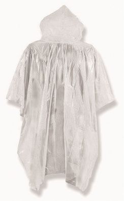 Regenponcho 130x205 cm Regencape transparent 45g Regenumhang Poncho Unisex