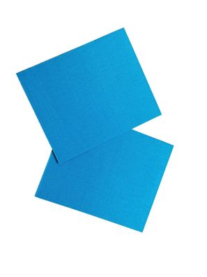 2x Selbstklebendes Zelt Reparatur Patch azur Nylon Aufkleber Flicken Wasserdicht