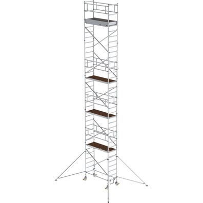 Génzburger Steigtechnik Rollgerést 0,75 x 1,8 m mit Ausleger Plattformhöhe