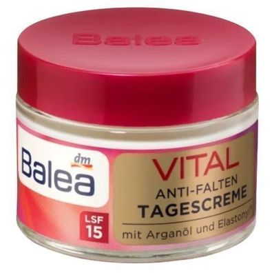 Balea Vital Tagescreme SPF 15, 50 ml