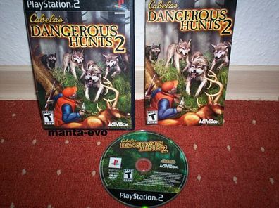 PS 2 - Cabela´s Dangerous Hunts 2 (us)