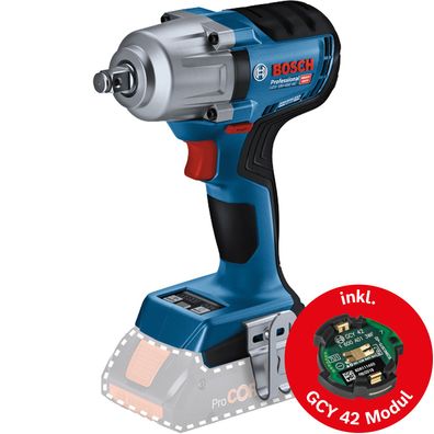 Bosch Akku-Drehschlagschrauber GDS 18V-450 HC Solo inkl. GCY 42 - 06019K400