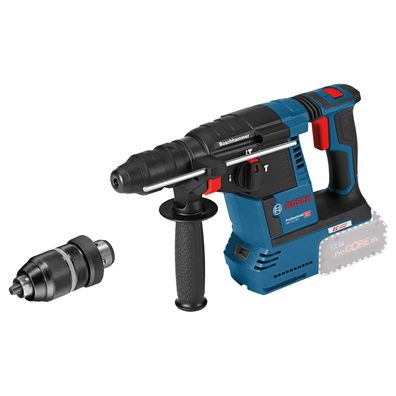 Bosch Akku-Bohrhammer GBH 18V-26 F Solo inkl. Zubehör-Set - 0611910000